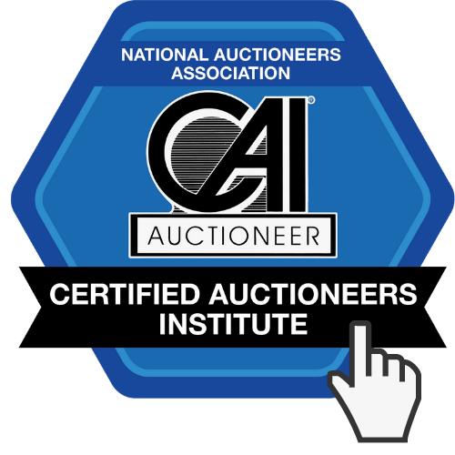 Digital badge with mouse pointer